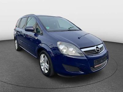 Gebraucht Opel Zafira Family 110 PS (80 kW) 2012 Royal blau (s2) Van / Kleinbus