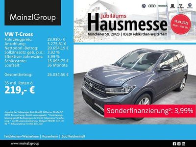 Gebraucht VW T-Cross Goal 116 PS (85 kW) 2025 Rauchgrau metallic SUV
