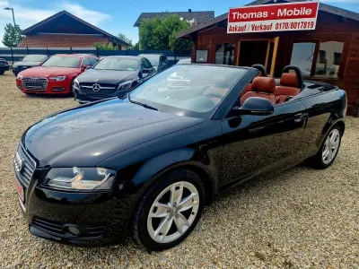 Gebraucht Audi A3 Cabriolet Ambition 140 PS (102 kW) 2009 Schwarz Cabrio