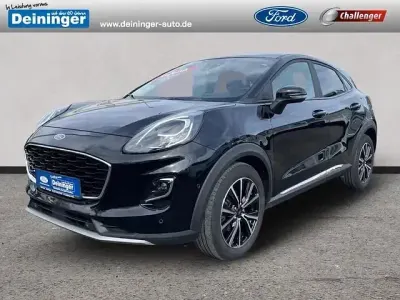 Gebraucht Ford Puma 125 PS (91 kW) 2022 Obsidianschwarz (metallic) SUV
