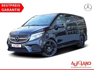 Obsidianschwarz metallic Gebraucht 2019 Mercedes V250 AMG line Van / Kleinbus | 47.990 € (Fairer Preis)