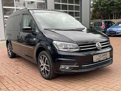 Deep black perleffekt Gebraucht 2020 VW Caddy Maxi Highline Van / Kleinbus | 32.690 € (Teuer)
