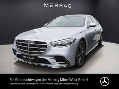 Gebraucht Mercedes S350 AMG line 286 PS (210 kW) 2021 Metalliclack hightechsilber me Limousine
