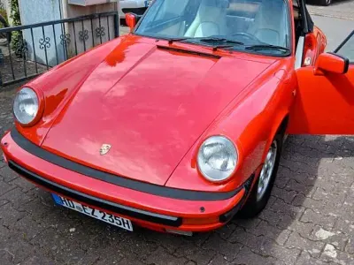 Gebraucht Porsche 911 231 PS (169 kW) 1985 Rot Cabrio
