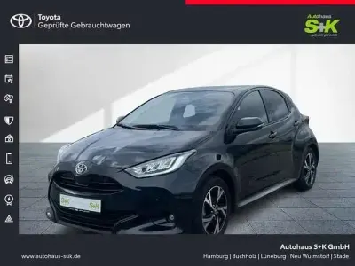 Brugt Toyota Yaris Hybrid Team 116 HK (85 kW) 2024 Sort Hatchback