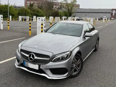 Gebraucht Mercedes C220 AMG 170 PS (125 kW) 2015 Grau Limousine