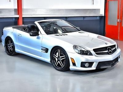 Usata Mercedes SL63 AMG AMG 525 CV (386 kW) 2011 Argento Cabrio