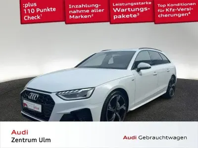 Gebraucht Audi A4 S-Line 204 PS (150 kW) 2024 2y gletscherweiß metallic Kombi