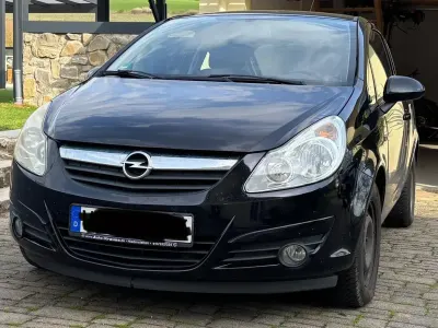 Brugt Opel Corsa Edition 80 HK (58 kW) 2009 Sort Hatchback