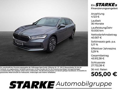Ebony schwarz metallic Neu 2025 Skoda Superb Selection Kombi | 44.690 € (Superpreis)