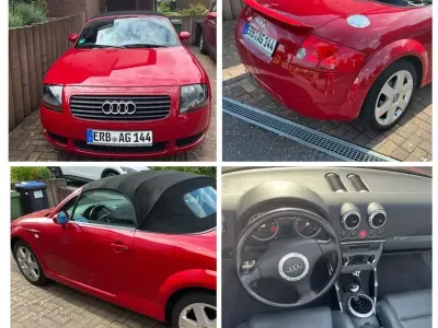 Gebraucht Audi TT RS Sport 150 PS (110 kW) 2002 Rot Cabrio