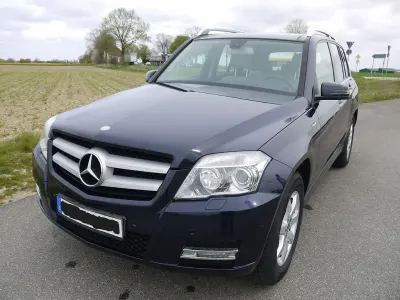 Usata Mercedes GLK350 231 CV (169 kW) 2012 Blu SUV