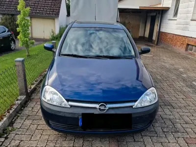 Gebraucht Opel Corsa 58 PS (42 kW) 2003 Blau Kleinwagen
