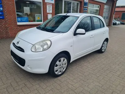 Gebraucht Nissan Micra Visia 80 PS (58 kW) 2012 Weiß Kleinwagen