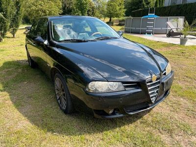 gebraucht Alfa Romeo 156 2.0 JTS Schwarz Leder Holz