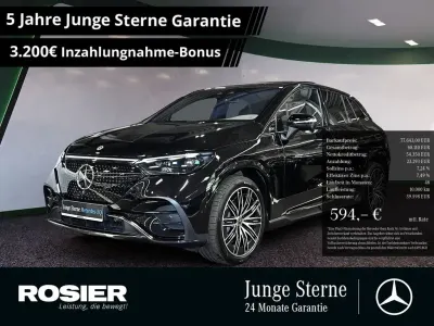 Gebraucht Mercedes EQE350 Premium Plus 214 kW (292 PS) 2025 Schwarz / obsidianschwarz SUV