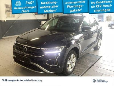 Gebraucht VW T-Roc Life 110 PS (80 kW) 2023 Schwarz SUV