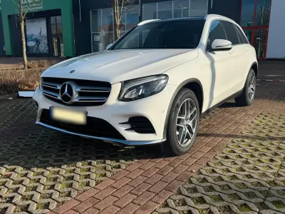 Gebraucht Mercedes GLC250 AMG line 204 PS (150 kW) 2018 Weiß SUV