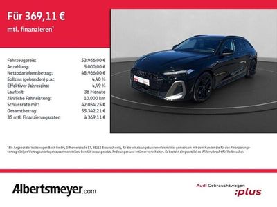 Brugt Audi A5 Edition .1 204 HK (150 kW) 2025 Sort Stationcar