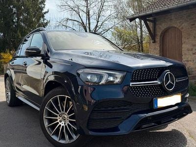Usata Mercedes GLE450 AMG AMG line 367 CV (269 kW) 2022 Blu SUV