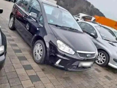Gebraucht Ford C-MAX Titanium 125 PS (91 kW) 2009 Schwarz Van / Kleinbus
