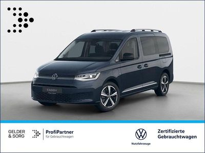 Second-hand VW Caddy Maxi Style 150 CP (110 kW) 2025 Albastru Monovolum