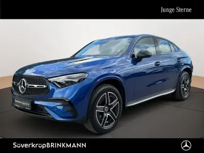 Brugt Mercedes GLC300e AMG 204 HK (150 kW) 2025 Blå Coupe