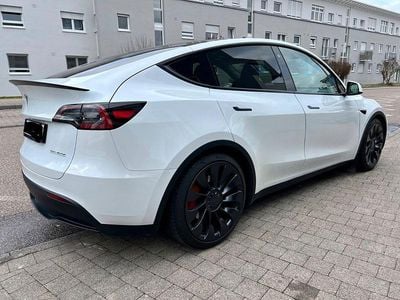 Gebraucht Tesla Model Y Performance 377 kW (513 PS) 2022 Weiß SUV