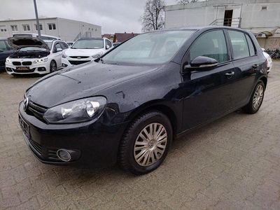 Gebraucht VW Golf VI Trendline 102 PS (75 kW) 2009 Schwarz Kleinwagen