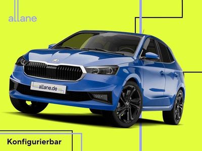 Neu Skoda Fabia Essence 80 PS (58 kW) 2025 Blau Limousine
