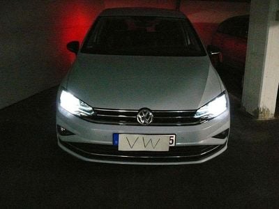 Gebraucht VW Golf Sportsvan Join 110 PS (80 kW) 2018 Weiß Van / Kleinbus
