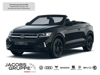 Neu VW T-Roc Cabriolet R-line 110 PS (80 kW) 2026 Schwarz Cabrio