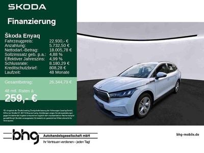 Gebraucht Skoda Enyaq iV 108 kW (148 PS) 2023 Weiß SUV