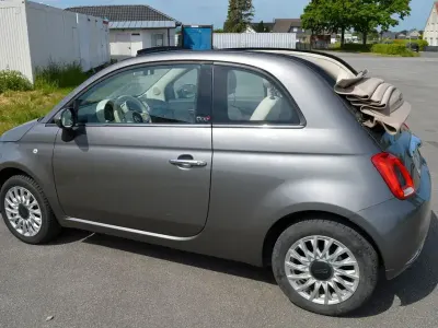 Gebraucht Fiat 500C Lounge 69 PS (50 kW) 2017 Grau Cabrio