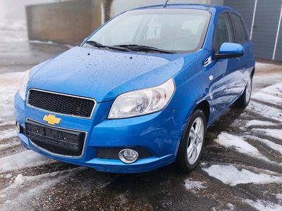 Gebraucht Chevrolet Aveo 85 PS (62 kW) 2009 Blau Kleinwagen