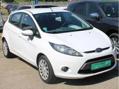 Gebraucht Ford Fiesta Trend 60 PS (44 kW) 2009 Frostweiß Kleinwagen