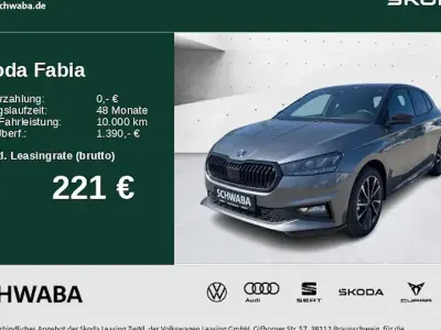 Neu Skoda Fabia Monte Carlo 116 PS (85 kW) 2026 Grau Kleinwagen
