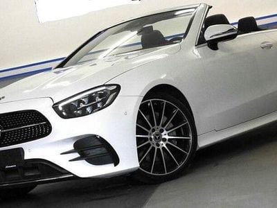 Usata Mercedes E200 AMG line 197 CV (144 kW) 2021 Bianco Cabrio