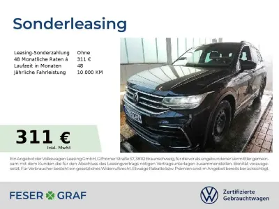 Gebraucht VW Tiguan R-line 150 PS (110 kW) 2023 Deep black perleffekt SUV