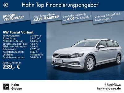 gebraucht VW Passat Variant 2.0TDI AHK LED Navi Ka…