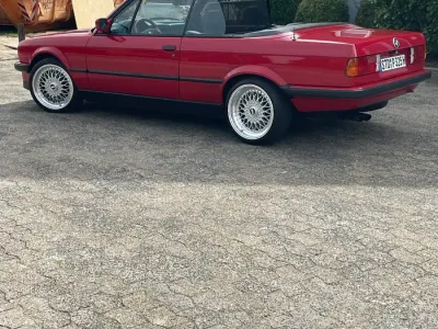 Gebraucht BMW 320 Cabriolet 129 PS (94 kW) 1989 Rot Cabrio