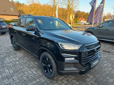 Neu KGM Musso 203 PS (149 kW) 2026 Schwarz Pickup