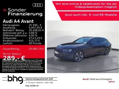 Gebraucht Audi A4 Advanced Plus 204 PS (150 kW) 2023 Schwarz Kombi