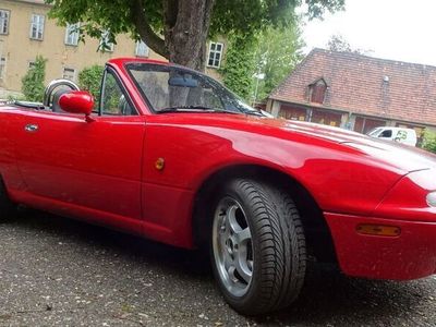 Gebraucht Mazda MX5 116 PS (85 kW) 1991 Rot Cabrio