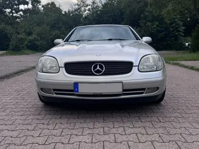 Gebraucht Mercedes SLK200 136 PS (100 kW) 1997 Silber Cabrio