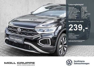 Deep black perleffekt Gebraucht 2025 VW T-Roc Goal SUV | 31.500 € (Superpreis)