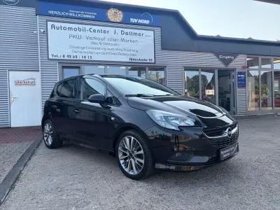 Gebraucht Opel Corsa 101 PS (74 kW) 2017 Schwarz Kleinwagen