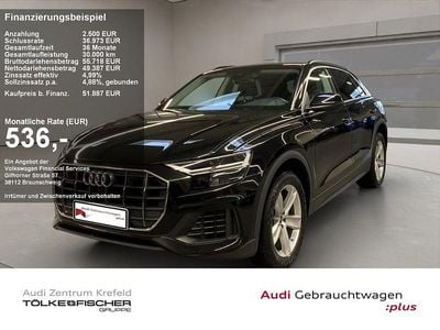 Second-hand Audi Q8 Ambiente 340 CP (250 kW) 2022 Negru SUV