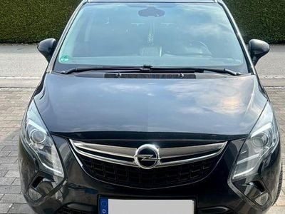 Gebraucht Opel Zafira Tourer 170 PS (125 kW) 2015 Schwarz Van / Kleinbus