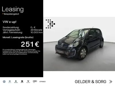 Gebraucht VW e-up! Style 61 kW (83 PS) 2022 Schwarz Kleinwagen
